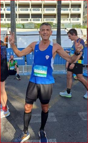 Alberto Caminati alla Marathon des Alpes-Maritimes